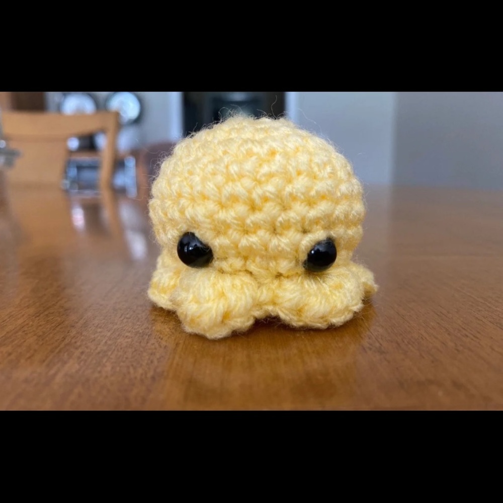 Crochet keychain